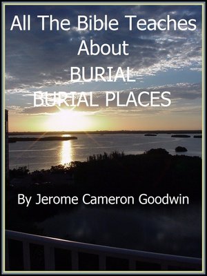 cover image of BURIAL, BURIAL PLACES